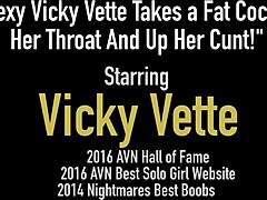 Vicky Vette'nin ağzına ve amına boşalma
