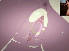 Mogen milf njuter av omskurna stora kukar i explicit hentai-animation