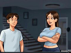Gorące spotkanie między studentką a jej chłopakiem w pokoju w akademiku