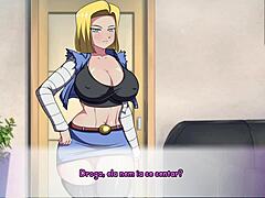 DBZ's Android 18 engages in explicit acts for financial gain - WaifuHub's debut episode