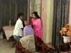 Desi mom's sensual lovemaking with her lover in the bedroom