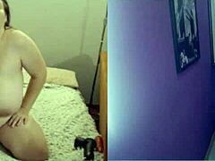 Hermanas maduras en POV en chat de video