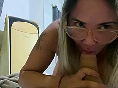 MILF teacher enjoys anal and choking in homemade video