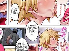 Madre bakugos seduce a su hijo en una escena Hentai caliente