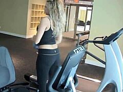Fitness instructor gets fucked by seductive girl - BBWcam