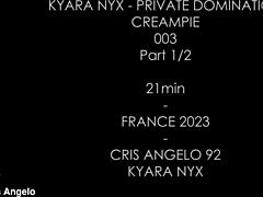 Kyara Nyx และ Chris Angelos BDSM การครอบครองทางทวารหนักด้วยการจบการแตกในฝรั่งเศส