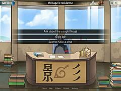 Dinakisova zrela vadba v Naruto Hentai: Serija vizualnih romanov