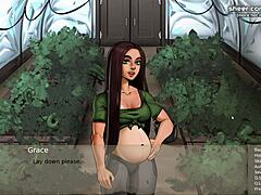 In een chaotische wereld ervaart een zwangere tiener met een wulps achtereinde anaal plezier en een hete interne zaadlozing, vastgelegd in mijn meest verleidelijke gameplay-momenten, aflevering 23