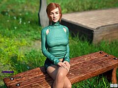 Olgun ve şişman kadınların 3D oyun simülasyonu