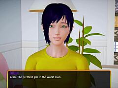 Erotic journey with mature characters in a game