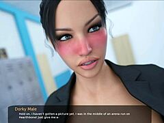 Videogioco maturo di gameplay e grandi tette in stile anime in Milfy City Cap 63