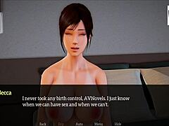 3DアニメのMILFと息子が赤毛とセックス。