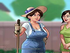 Uncensored Summertimesaga - Prueba gran pepino con personajes de dibujos animados
