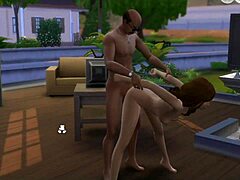 Érzelmi fantázia: Idegen belép a házunkba, hogy a Bibliát olvassa a Sims 4 paródia