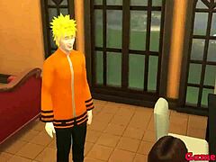 Hinata, seorang ibu rumah tangga yang sudah dewasa, menikmati malam yang liar dengan anak tirinya Naruto