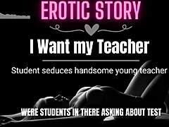 Öğretmen ve öğrenci sesli olarak erotik arzularını keşfediyor