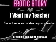 Maestro y estudiante exploran sus deseos eróticos en audio