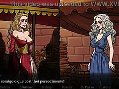 Le porno traduit rencontre le jeu de la nouvelle visuelle dans l'épisode 5 de Game of Whores