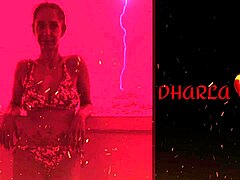 Dharla 666 fehérneműben mesterséges szopást ad, és lenyel a terhét