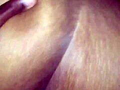 A curvy black teacher with a big booty gets down and dirty with her student