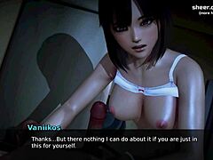 Teini kasvohoito ja sisarpuoli seksiä japanilaisessa porno-pelissä