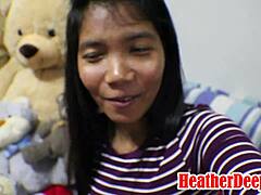 Heather, seorang gadis Thailand, menerima air mani di dalam mulutnya dan menelan semasa bertugas sebagai misionaris selama seminggu