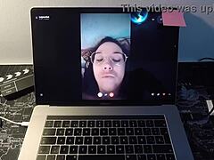 Fucking and masturbating with a Spanish milf on webcam