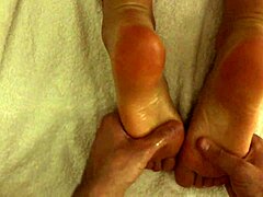 My Stepmother's Fetish for Feet and Massages