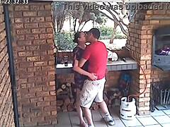 Hidden camera captures cheating wife and neighbor's innocent 18-year-old