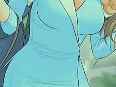 Ebony Stiefschwestern große Lektion in Hentai-Sex: Ein Cartoon-Abenteuer