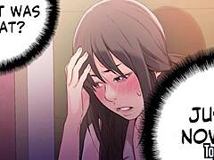 Orgasme nyata dengan wanita sejati dalam anime erotis ini